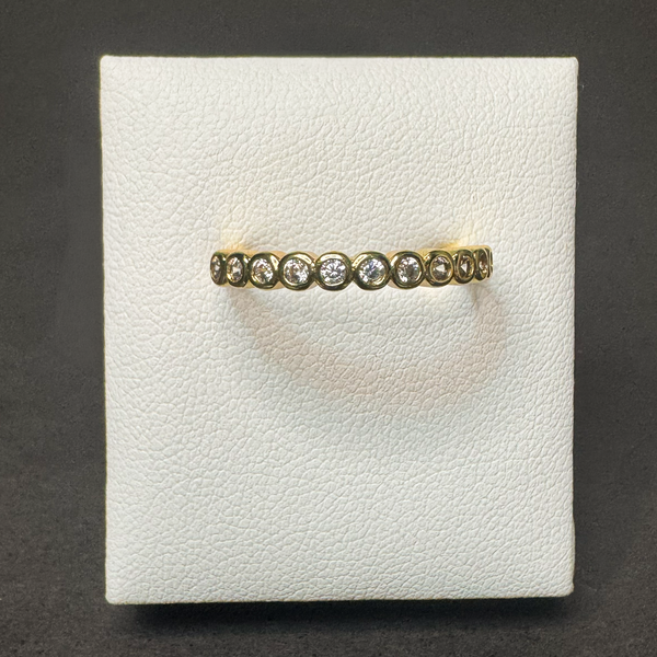 Anel Bel Banhado a Ouro 18k