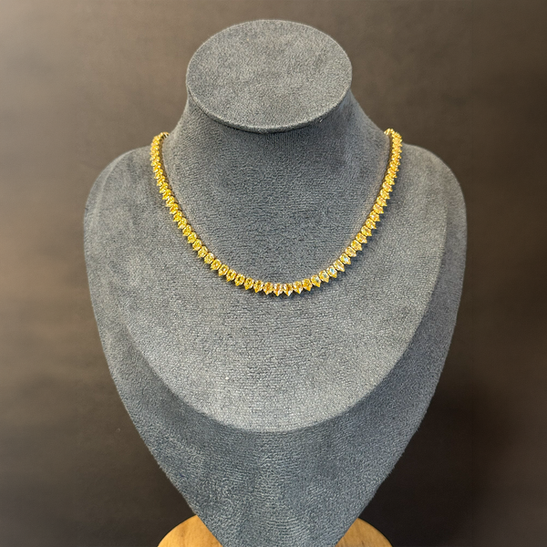 Colar Riviera Catarina Folheado a Ouro 18k
