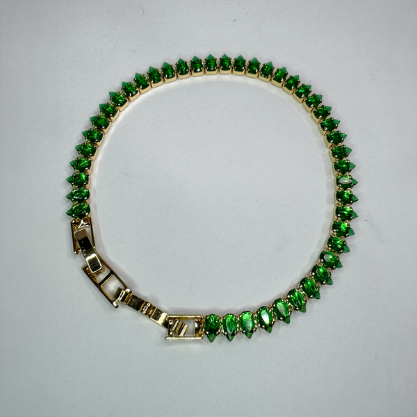 Pulseira Esther – Folheada a Ouro 18K com Zircônias