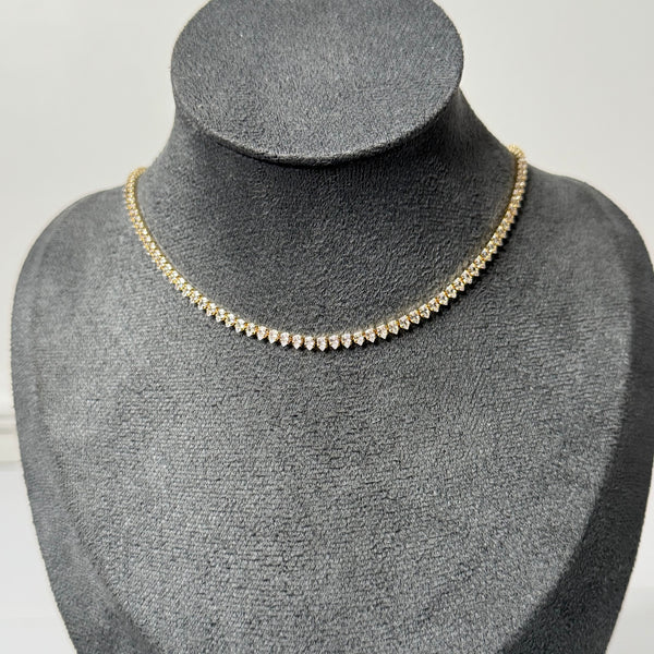 Colar Fran – Folheado a Ouro 18k com Zircônia