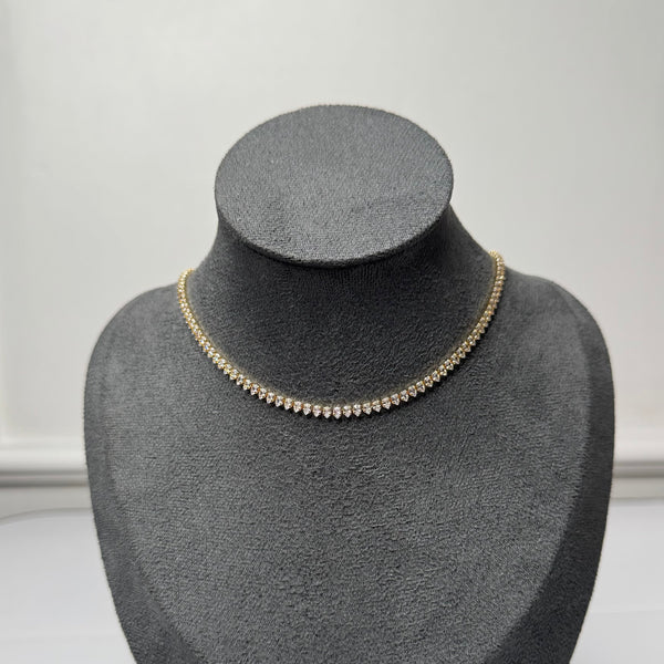 Colar Fran – Folheado a Ouro 18k com Zircônia