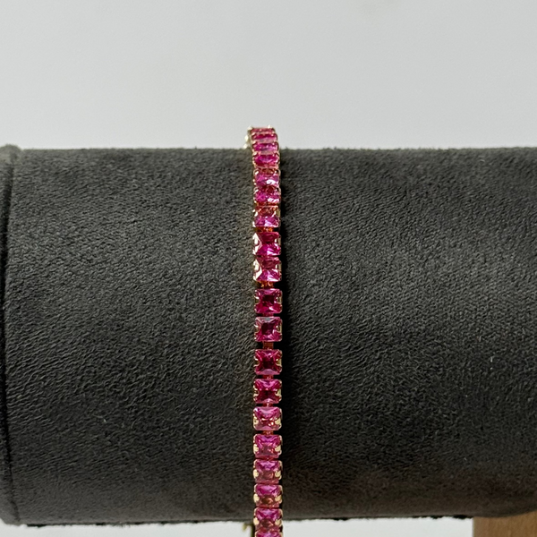 Pulseira Yara – Folheada a Ouro 18k com Zircônias