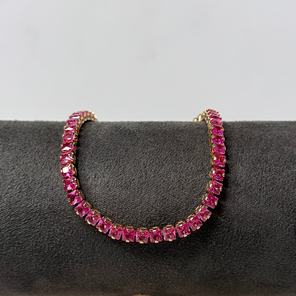 Pulseira Yara – Folheada a Ouro 18k com Zircônias